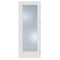 Trimlite 24"x96"x13/8" Primed 1Lite Clear Tempered Glass Interior French 71/4" LH Prehung Door Black Hinges 2080pri1501NPCLETLH1D714 - alternate 1